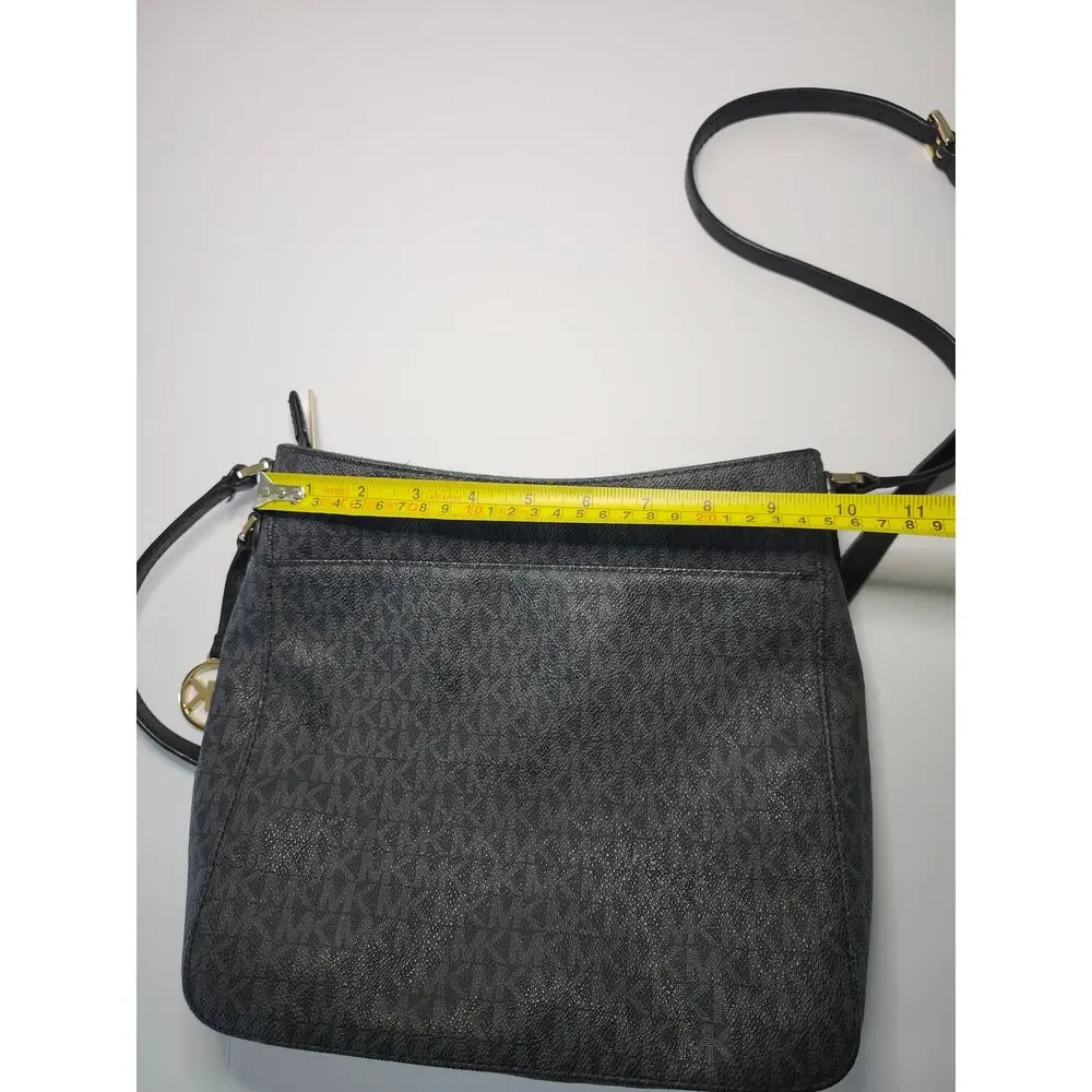Michael Kors Monogram Bag Black Crossbody Y2K Minimalist Casual